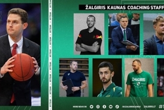 Prie "Žalgirio" trenerių štabo prisijungė vokietis, Sabonis, sugrįžo Kavaliauskas
